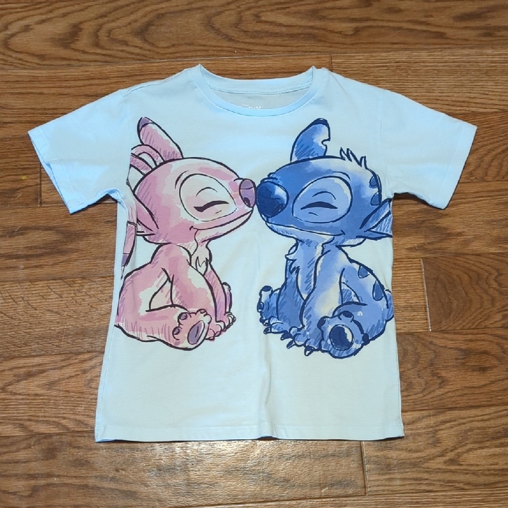 Kids Blue and Pink Character T-Shirt